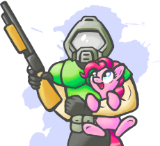 Pinky And Doomguy.png
