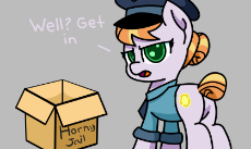 2703825__safe_artist-colon-exoticeon_copper+top_earth+pony_pony_butt_cardboard+box_female_high+res_horny+jail_mare_plot_police_police+officer_police+pony_police.png
