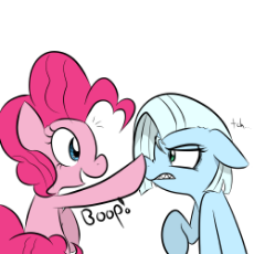 877965__safe_artist-colon-slowcoloringfag_pinkie pie_oc_oc-colon-tracy cage_boop.png