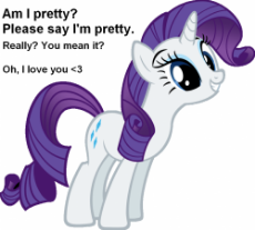 23181__safe_rarity_bronybait_female_happy_mare_pony_pretty_simple+background_smiling_solo_text_unicorn_vector_white+background-23181.png
