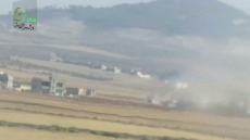 Jaish al-Izza destroys BMP with TOW ATGM - Hama Front.webm