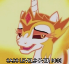 1467426__safe_daybreaker_a royal problem_spoiler-colon-s07e10_animated_gif_looking at you_meme_pony_sassy_shaking_smiling.gif