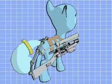 autistic horse gun for autistic horses.gif