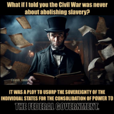 The Civil War wasn't about slavery, but to usurp States' sovereignty.jpeg