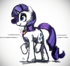 1452753__safe_artist-colon-thefloatingtree_rarity_colored+sketch_element+of+generosity_female_mare_pony_solo_unicorn-1452753.png