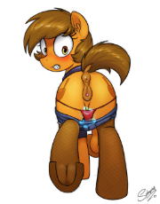 1499768__explicit_artist-colon-selenophile_oc_oc only_oc-colon-venus spring_anatomically correct_anus_assisted exposure_blushing_both cutie marks_brace.png