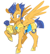 1563776__safe_artist-colon-xenon_flash sentry_armor_blushing_helmet_hoof hold_male_pegasus_simple background_smiling_solo_spread wings_stallion_unshorn.png