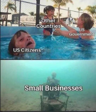 swimming-other-countries-us-government-citizens-small-businesses-drowning.png