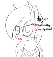 1094610__safe_artist-colon-gsuus_oc_oc-colon-aryanne_oc only_bust_clothes_disgusted_front view_grayscale_looking at you_monochrome_necktie_no pupils_no.png
