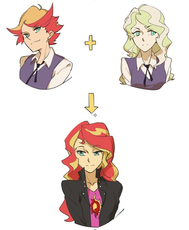 1504283__safe_artist-colon-chiechen_sunset shimmer_equestria girls_amanda o'neill_clothes_diana cavendish_little witch academia_simple background_whi.jpeg