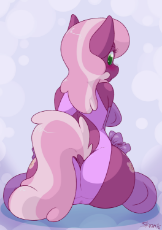 1256370__suggestive_artist-colon-skoon_cheerilee_blushing_both cutie marks_clothes_dock_female_flowerbutt_looking at you_looking back_one-dash-piece sw.png
